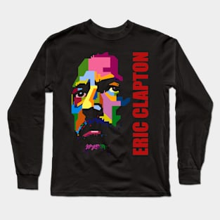 Eric clapton in Pop Art Long Sleeve T-Shirt